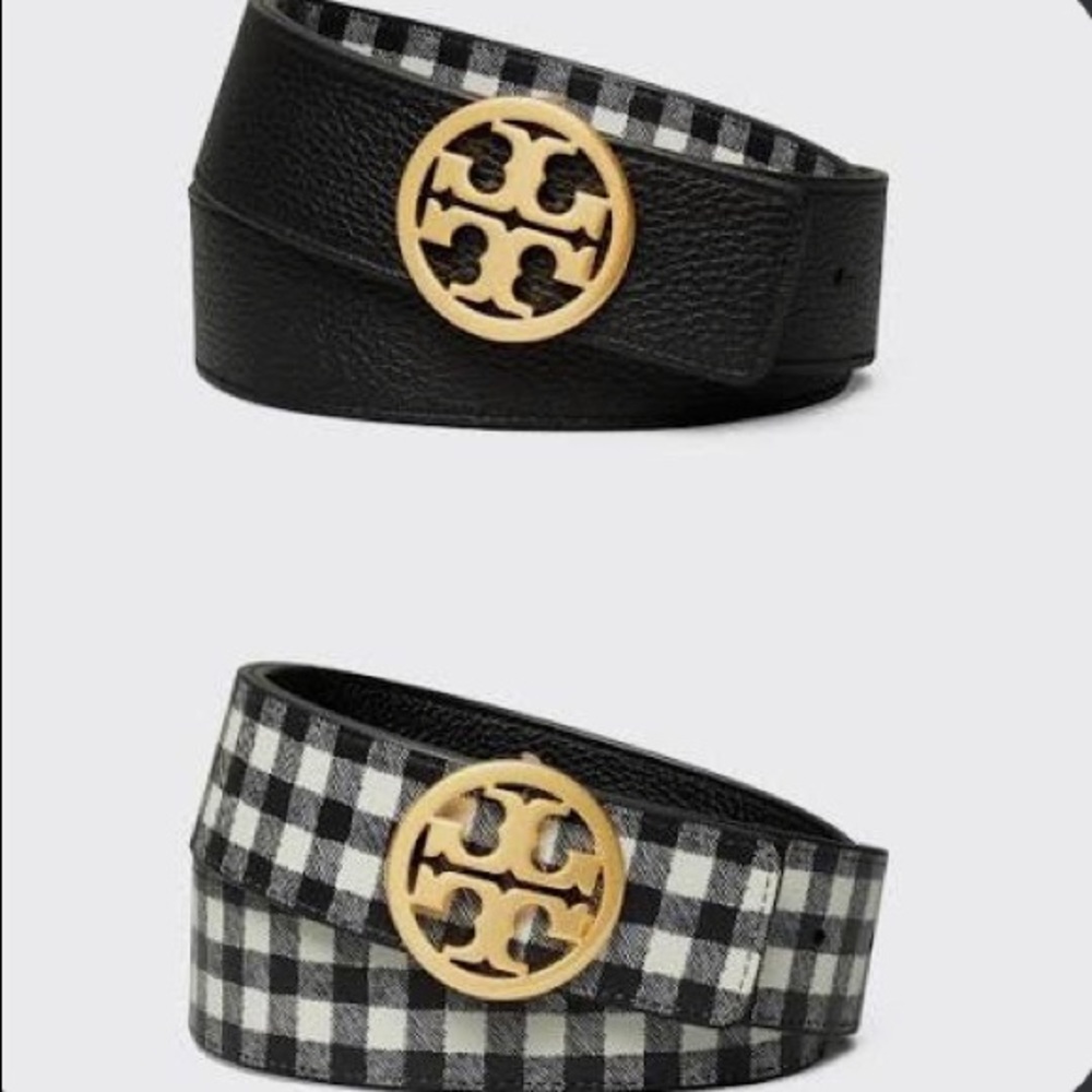 Tory Burch Logo reversible belt